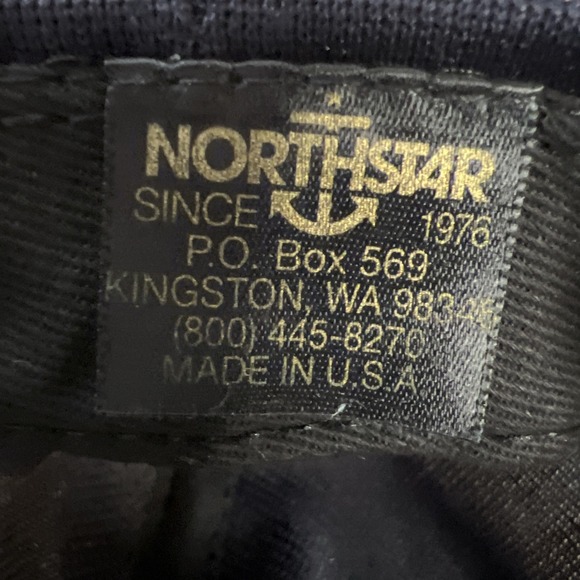 NorthStar Battleship Missouri Memorial Black Embroidered Snapback Trucker USA - Picture 7 of 8